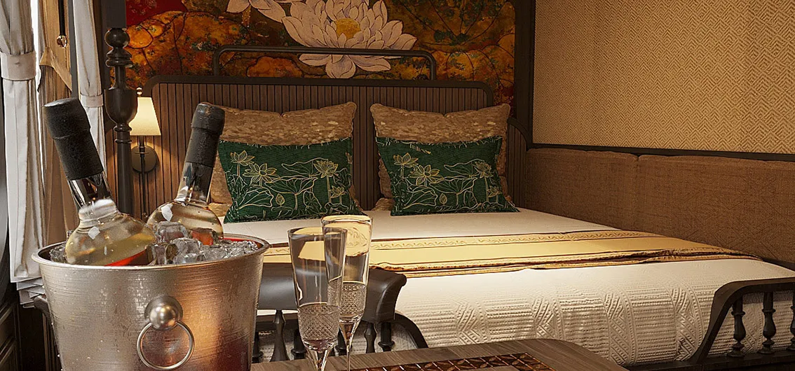 Deluxe Cabin mit Doppelbett im SJourney